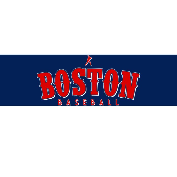 Boston Baseball Sports Fan Bumper Sticker