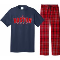 Boston Baseball Sports Fan Pajama Set