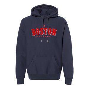 Boston Baseball Sports Fan Premium Hoodie