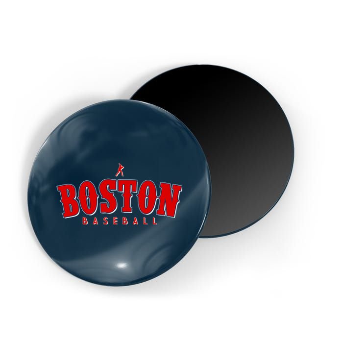 Boston Baseball Sports Fan Magnet