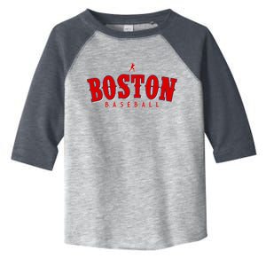 Boston Baseball Sports Fan Toddler Fine Jersey T-Shirt