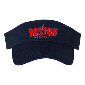 Boston Baseball Sports Fan Valucap Bio-Washed Visor