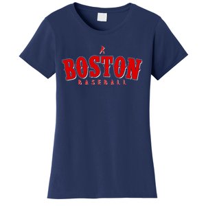 Boston Baseball Sports Fan Women's T-Shirt