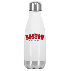 Boston Baseball Sports Fan Stainless Steel Insulated Water Bottle