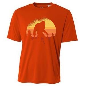 Bigfoot Believer Silhouette Sasquatch Hide And Seek Cooling Performance Crew T-Shirt