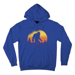 Bigfoot Believer Silhouette Sasquatch Hide And Seek Hoodie