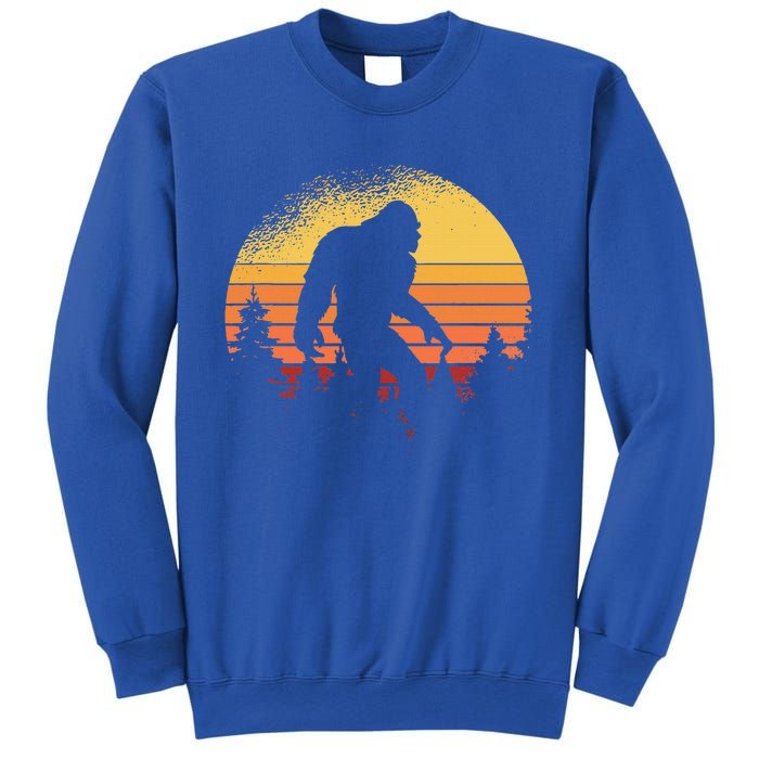 Bigfoot Believer Silhouette Sasquatch Hide And Seek Sweatshirt