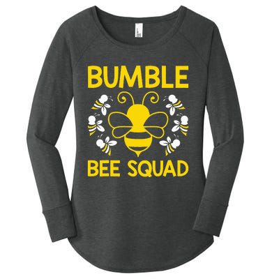 Bumble Bee Squad Bumblebee Team Group Women's Perfect Tri Tunic Long Sleeve Shirt