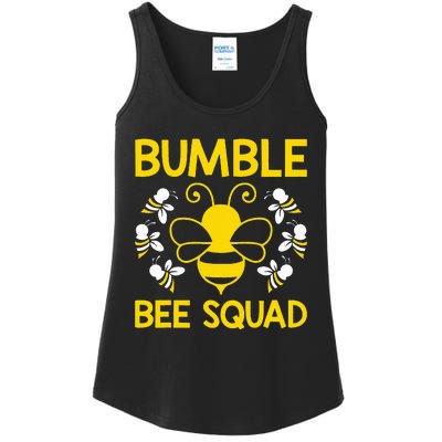 Bumble Bee Squad Bumblebee Team Group Ladies Essential Tank