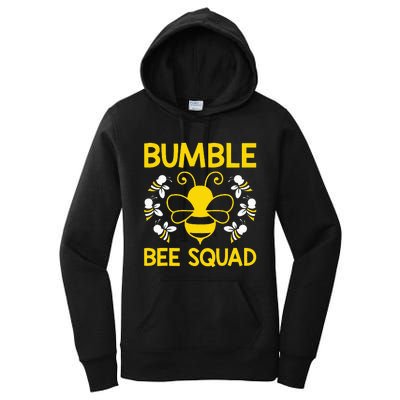 Bumble Bee Squad Bumblebee Team Group Women's Pullover Hoodie