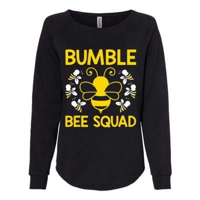 Bumble Bee Squad Bumblebee Team Group Womens California Wash Sweatshirt