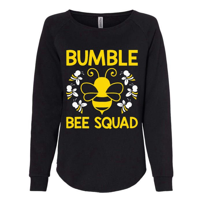 Bumble Bee Squad Bumblebee Team Group Womens California Wash Sweatshirt