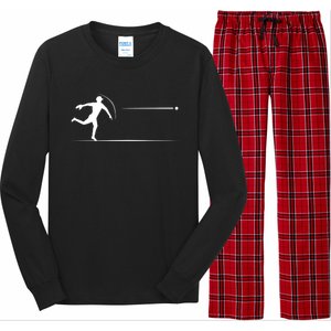 Baseball Baller Sports Player Lover Coach Graphic Gift Long Sleeve Pajama Set