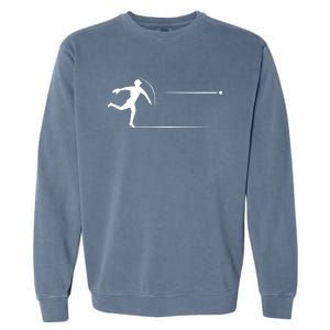 Baseball Baller Sports Player Lover Coach Graphic Gift Garment-Dyed Sweatshirt