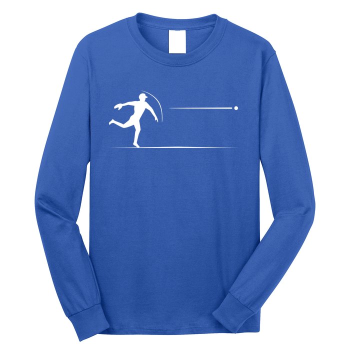 Baseball Baller Sports Player Lover Coach Graphic Gift Long Sleeve Shirt