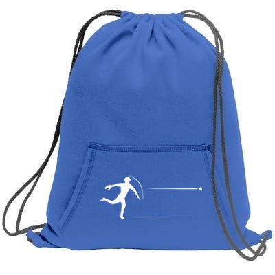 Baseball Baller Sports Player Lover Coach Graphic Gift Sweatshirt Cinch Pack Bag