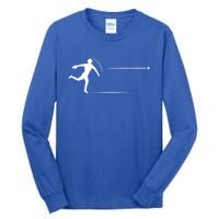 Baseball Baller Sports Player Lover Coach Graphic Gift Tall Long Sleeve T-Shirt