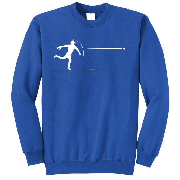 Baseball Baller Sports Player Lover Coach Graphic Gift Tall Sweatshirt