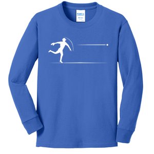 Baseball Baller Sports Player Lover Coach Graphic Gift Kids Long Sleeve Shirt