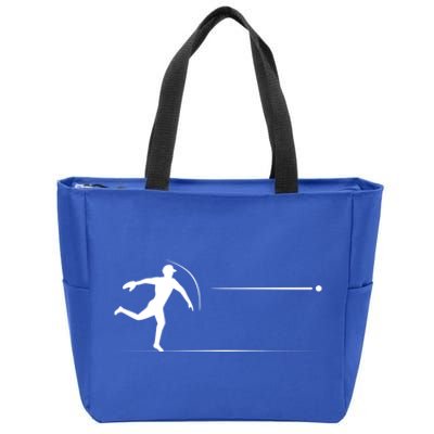 Baseball Baller Sports Player Lover Coach Graphic Gift Zip Tote Bag