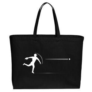 Baseball Baller Sports Player Lover Coach Graphic Gift Cotton Canvas Jumbo Tote