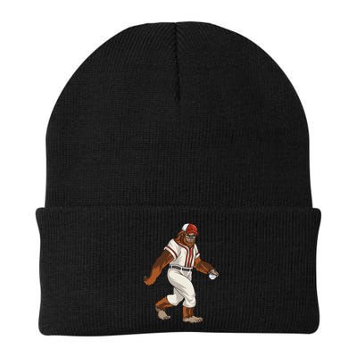 Bigfoot Baseball Sasquatch Playing Baseball Player Beanie