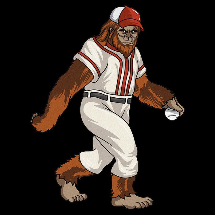 Bigfoot Baseball Sasquatch Playing Baseball Player 16 in Basic Backpack