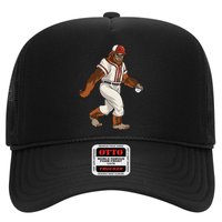 Bigfoot Baseball Sasquatch Playing Baseball Player Hat