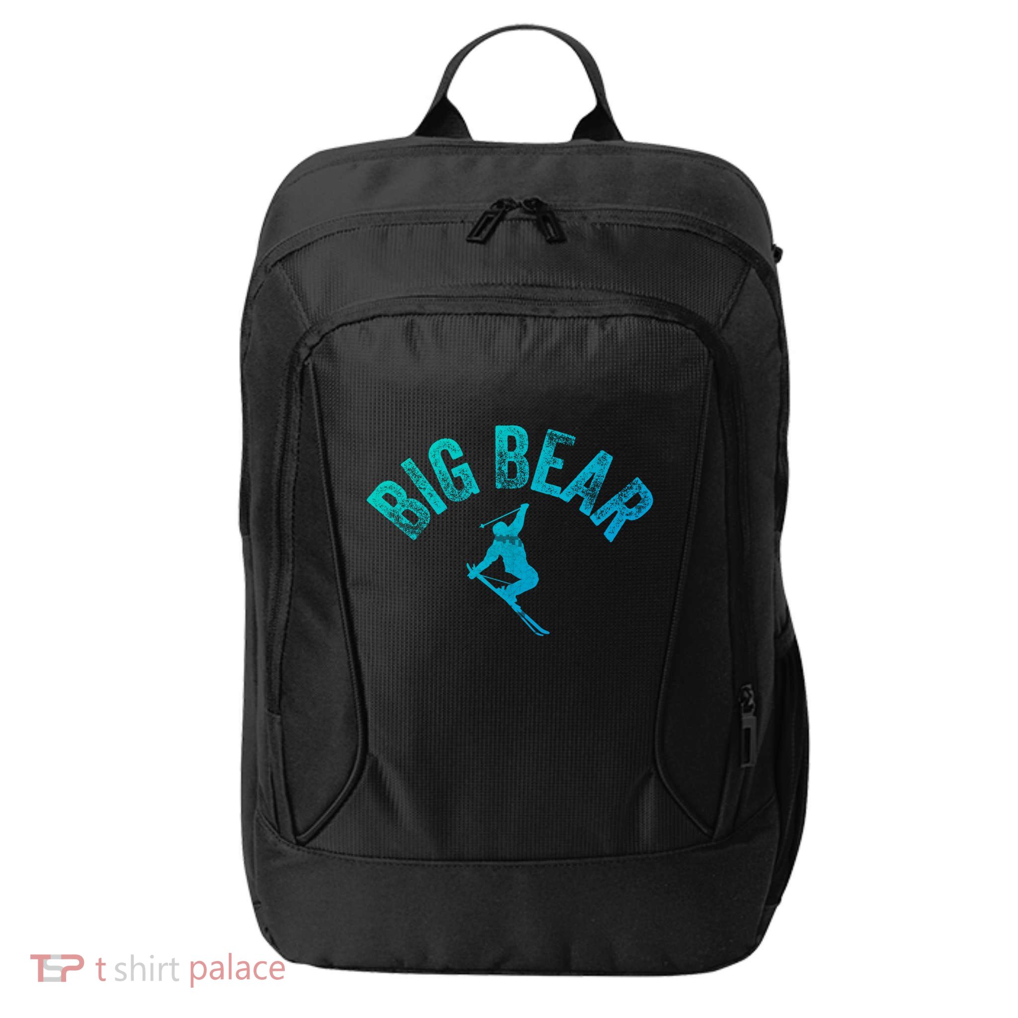 Big Bear Ski Vintage Skiing Big Bear Retro California Style Cute Gift City Backpack