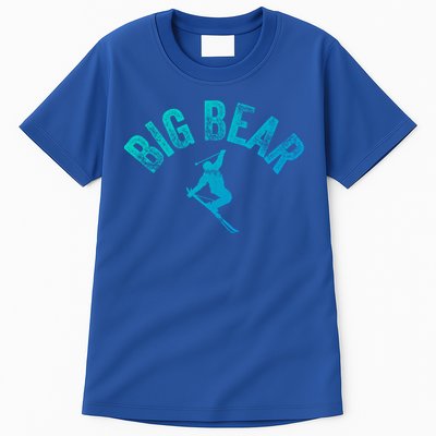 Big Bear Ski Vintage Skiing Big Bear Retro California Style Cute Gift Tall T-Shirt