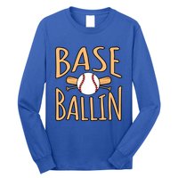 Baseball Ballin Sports Player Lover Coach Graphic Great Gift Long Sleeve Shirt