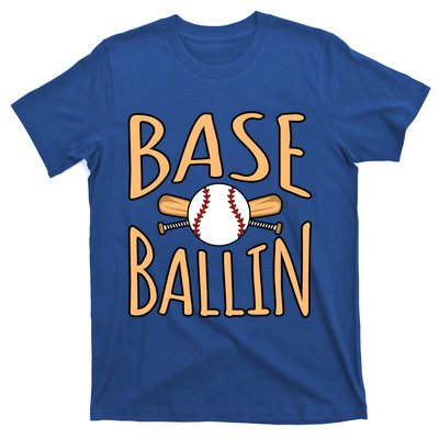 Baseball Ballin Sports Player Lover Coach Graphic Great Gift T-Shirt