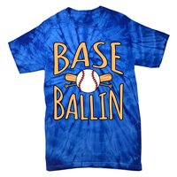 Baseball Ballin Sports Player Lover Coach Graphic Great Gift Tie-Dye T-Shirt