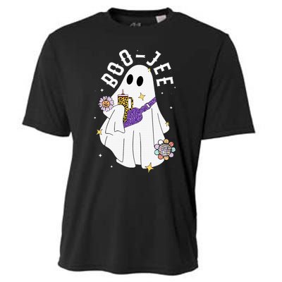 Boujee BooJee Spooky Season Cute Ghost Halloween Costume Cooling Performance Crew T-Shirt