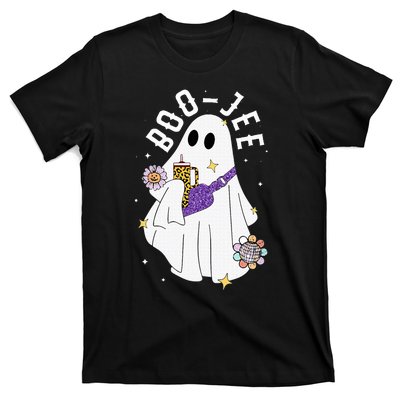 Boujee BooJee Spooky Season Cute Ghost Halloween Costume T-Shirt