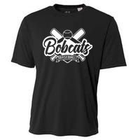 Bobcat Baseball Sport Baseball Cooling Performance Crew T-Shirt