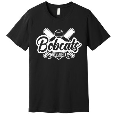 Bobcat Baseball Sport Baseball Premium T-Shirt