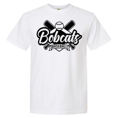 Bobcat Baseball Sport Baseball Garment-Dyed Heavyweight T-Shirt