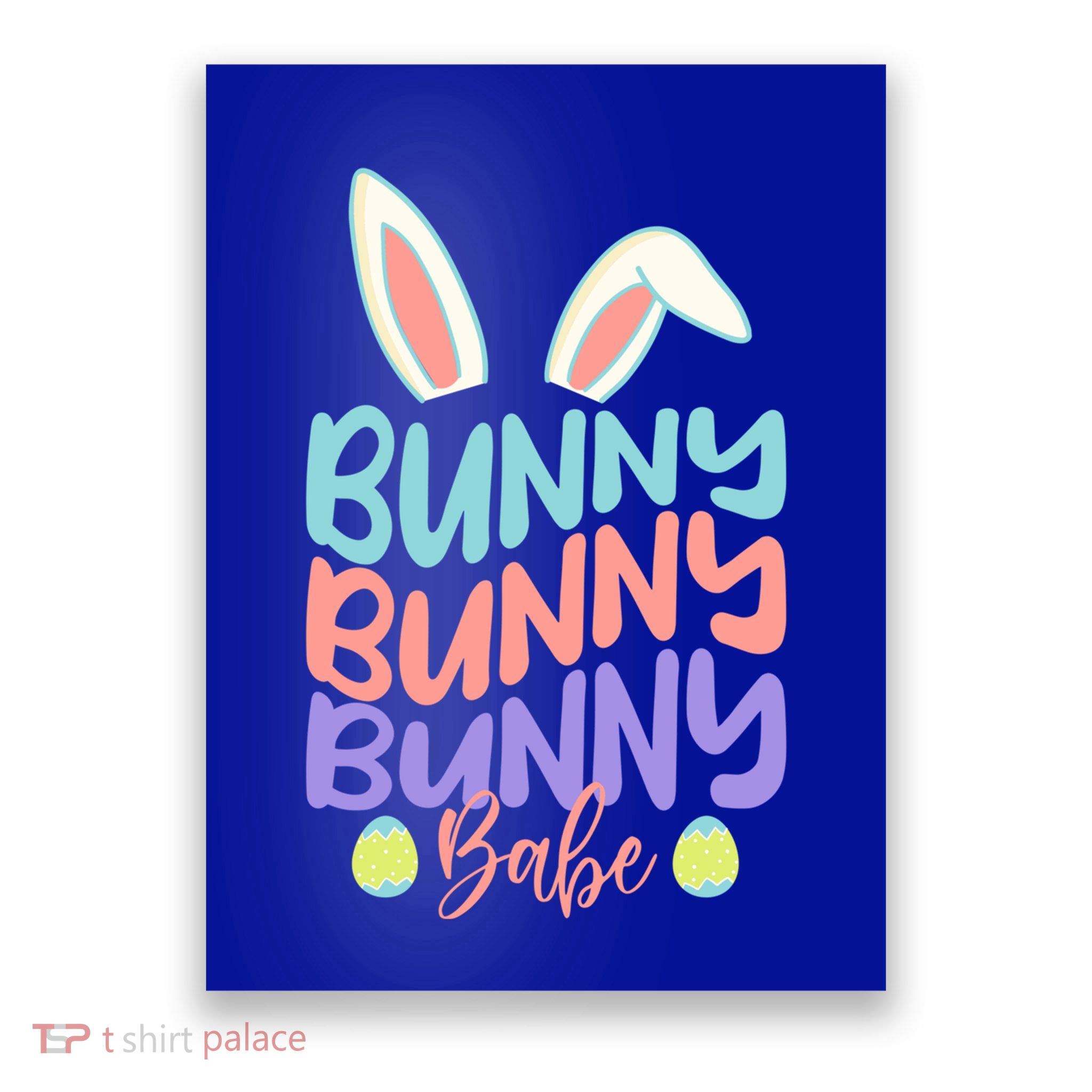 Bunny Babe Sweet Rabbit Design Clothes Gift Funny Gift Poster