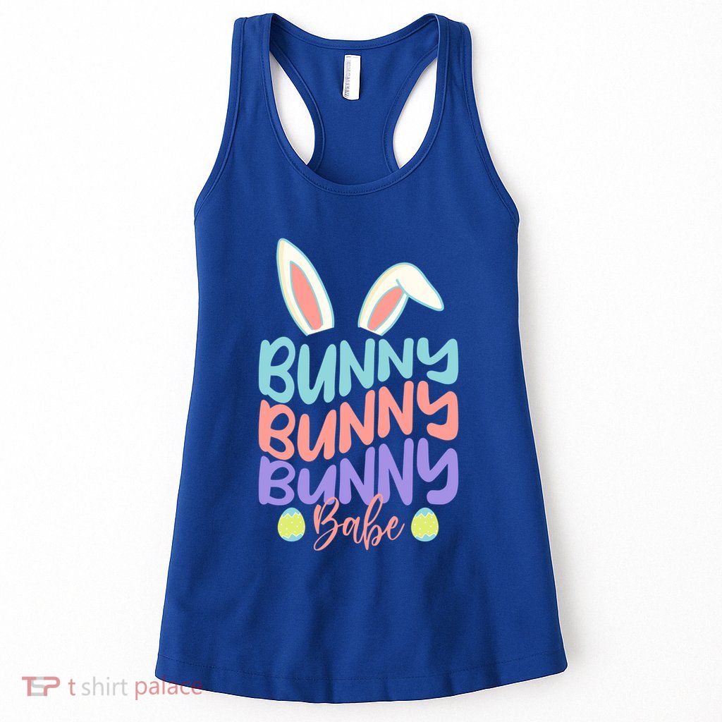 Bunny Babe Sweet Rabbit Design Clothes Gift Funny Gift Womens Tank Top