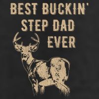 Best Buckin Stepdad Ever Deer Hunter FatherS Day Gift 7 Panel Mesh Trucker Snapback Hat
