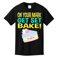 British Baking Show Gifts Baking Get Set Bake Off Kids T-Shirt