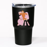 Bigfoot Bowling Sasquatch Funny Tumbler