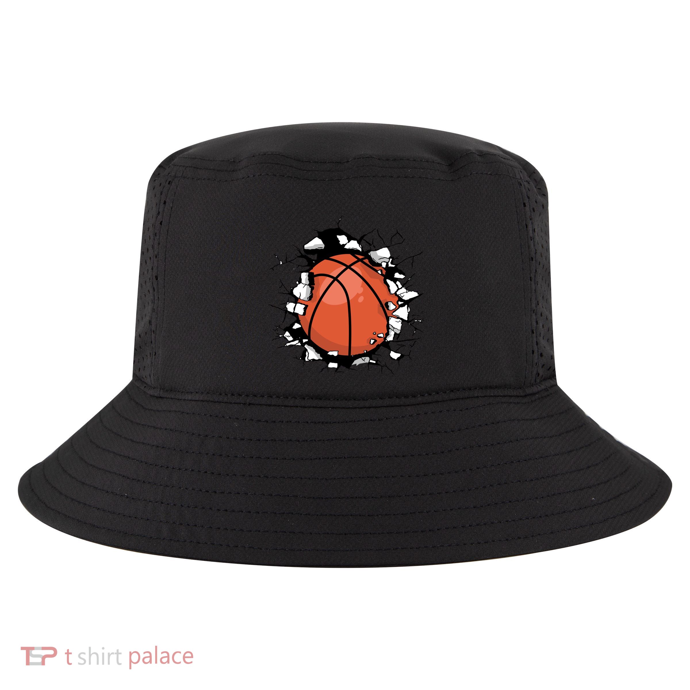 Basketball Ball Sport Basket Gift Cool Comfort Performance Bucket Hat