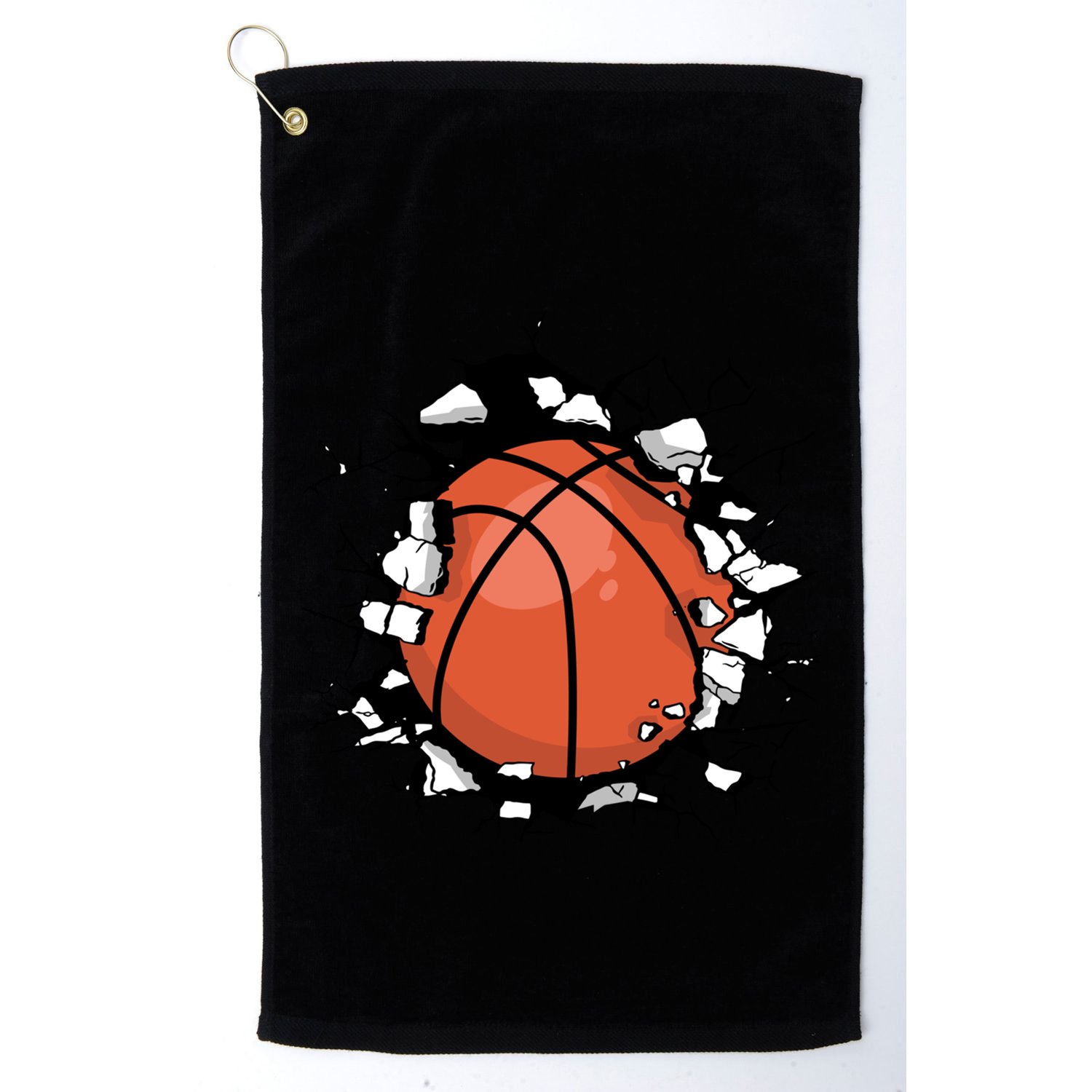 Basketball Ball Sport Basket Gift Golf Towel