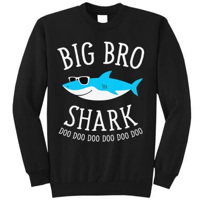  Big Bro Shark Funny Big Brother Sweatshirt
