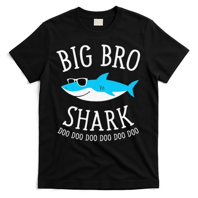  Big Bro Shark Funny Big Brother T-Shirt