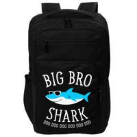  Big Bro Shark Funny Big Brother Impact Tech Backpack