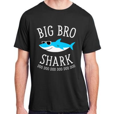  Big Bro Shark Funny Big Brother Adult ChromaSoft Performance T-Shirt