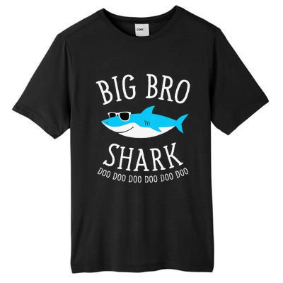  Big Bro Shark Funny Big Brother Tall Fusion ChromaSoft Performance T-Shirt